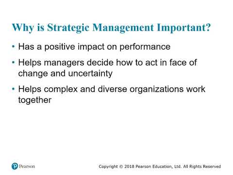 BUS 101 Ch 09 Strategic Planning