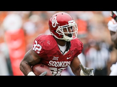 Samaje Perine (Oklahoma - RB) vs Kansas (2015) | NCAA Football Highlights HD