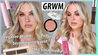 GRWM 🗣️ chatting about where my heads at in life.... FULL GLAM 😊