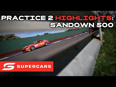 SUPERCARS 2023 Penrite Oil Sandown 500 FP2ハイライト動画