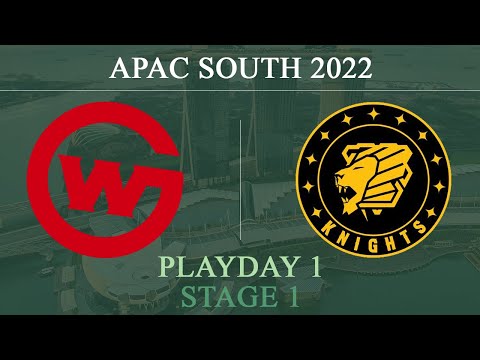 WCG vs Knights @Villa | APAC South League 2022 - Stage 1 Playday 1