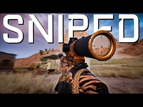 SNIPED -  The most perfect weapon for this map! - PUBG