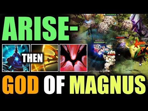 Ar1se - God of Magnus with a combo wombo team | Dota 2