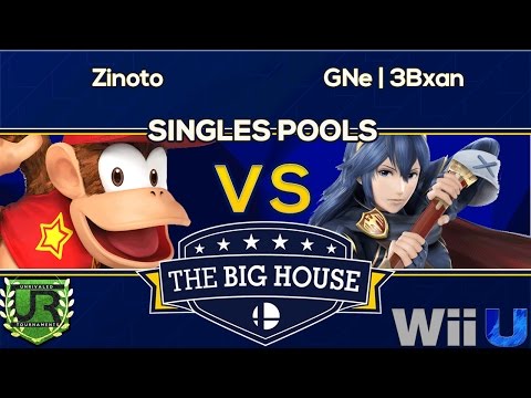 TBH6 SINGLES POOLS  - Zinoto (Diddy Kong) vs GNe | 3Bxan (Lucina, Sheik) - Wii U