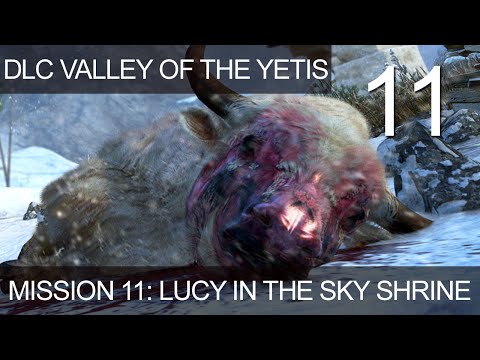 Far Cry 4 Valley Of The Yetis DLC Mission 11 Lucy In The Sky Shrine Walkthrough Gameplay