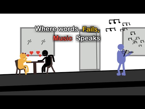 Where words Fails Music Speaks ! 2D Animation !