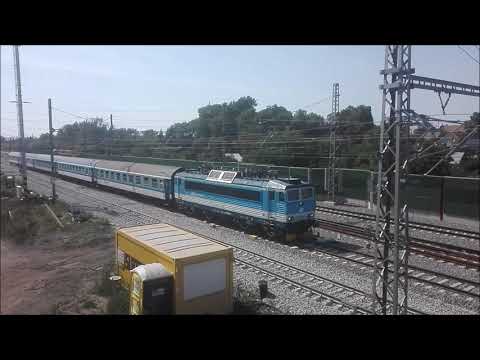 Vlaky Dluhonice -červenec 2022