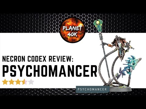 Necron PSYCHOMANCER REVIEW  - New 9th Edition Codex - Warhammer 40k