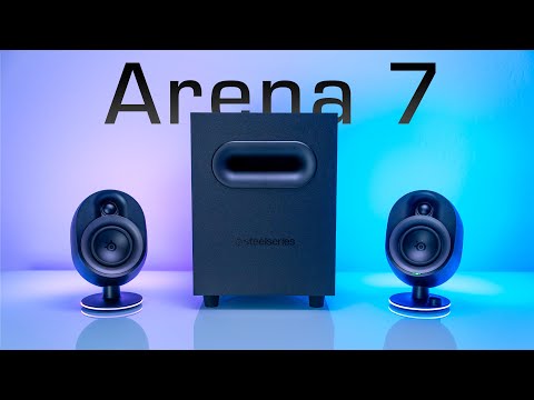 SteelSeries Arena 7 Speakers Review! - A Different Take - YouTube