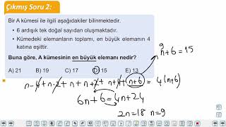 Eğitim Vadisi TYT Matematik 4.Föy Ardışık Sayılar Konu Anlatım Videoları