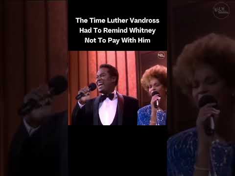 The Time Luther Vandross Had To Remind Whitney Not To Pay With Him #moneondabeat #musicproducer