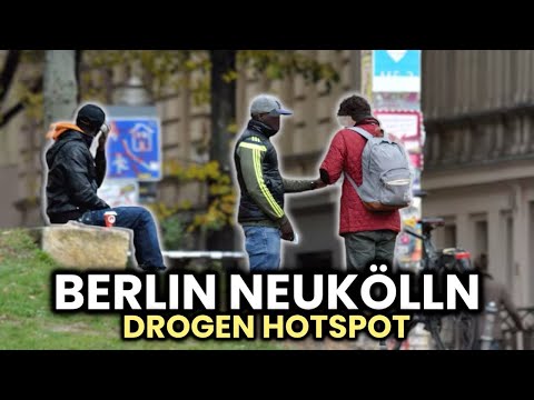 Ein schlimmer Drogen Hotspot in Berlin Neukölln! 😱🔥 Hasenheide Brennpunkt