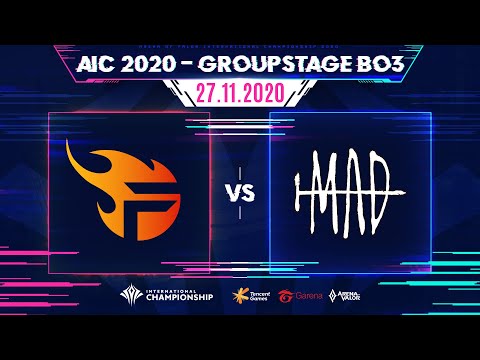 Team Flash vs MAD Team | Bảng B ngày 6 [27.11.2020] - AIC 2020