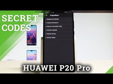 How to Enter Project Menu in HUAWEI P20 Pro - Hidden Mode |HardReset.Info