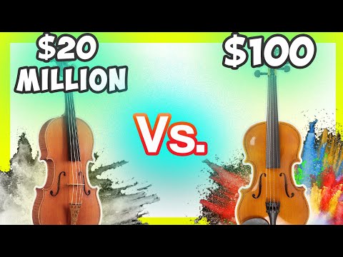 $20,000,000 Stradivarius Violin vs  $100 Fake Copy (Is The Fake Actually Better?)