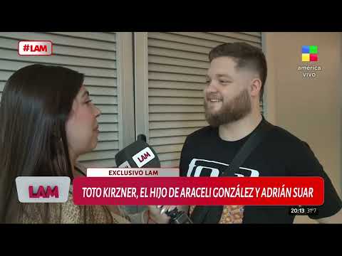 📢 TOTO KIRZNER HABLÓ DEL ENFRENTAMIENTO DE SUS PADRES, ARACELI GONZÁLEZ Y ADRIÁN SUAR