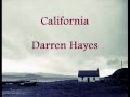 Darren Hayes- California Lyrics 