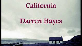 Darren Hayes- California Lyrics