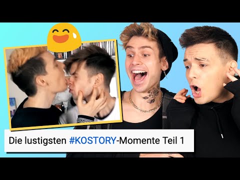 Mein Freund & ich reagieren auf die LUSTIGSTEN Fan-Videos über uns ????❤️ #Kostory