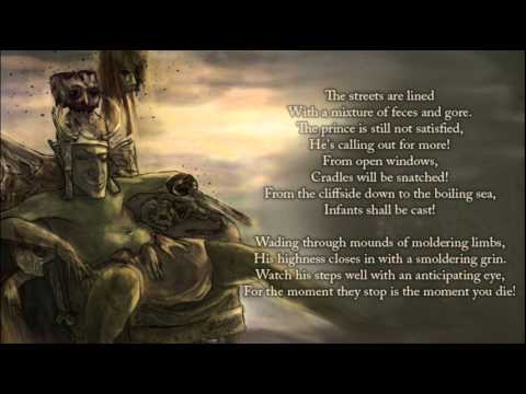 Nekrogoblikon - Prince of the Land of Stench (lyric video)