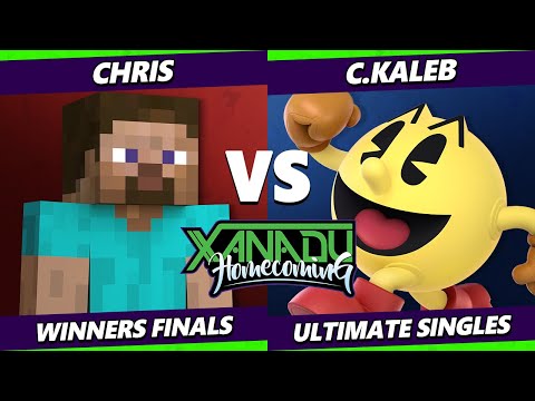 Xanadu Homecoming WINNERS FINALS - Chris (Steve) Vs. C.Kaleb (Pac-Man) Smash Ultimate - SSBU