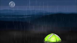 CHUVA NA BARRACA PARA DORMIR 10 MINUTOS | ASMR BARULHO DE CHUVA PARA RELAXAR