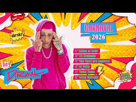 SÓ BREGA PESADO 🔥🎭 | Mc Draak |  Carnaval 2026 | O Brega Que Domina a Rua e o Paredão