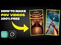 How To Create AI Viral POV Videos 100 FREE