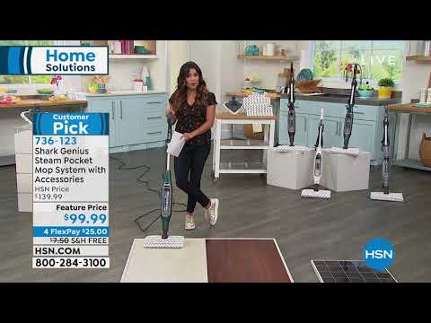 Shark Genius Steam Pocket Mop System with Accessories