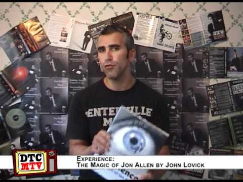 Dude That's Cool Magic Product Review - Experience: The Magic of Jon Allen by John Lovick