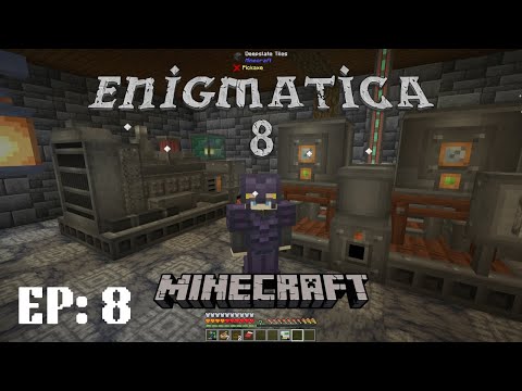 Enigmatica 8 - EP8: Immersive Engineering Bio-Diesel Generator!