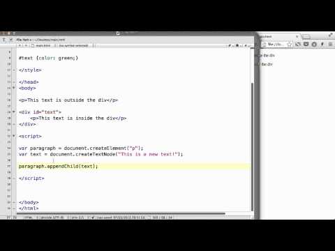 Javascript 29 Creating New Html Elements Using Html Dom