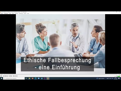 Ethische Fallbesprechung -eine Einführung