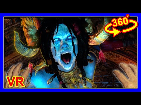 VR 360 Horror Dungeon 4K  / ホラー