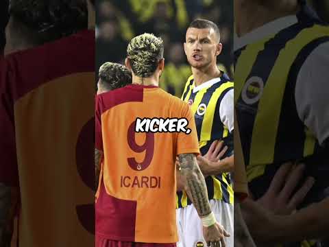 The Fight Between Mauro Icardi & Eden Dzeko 🤯