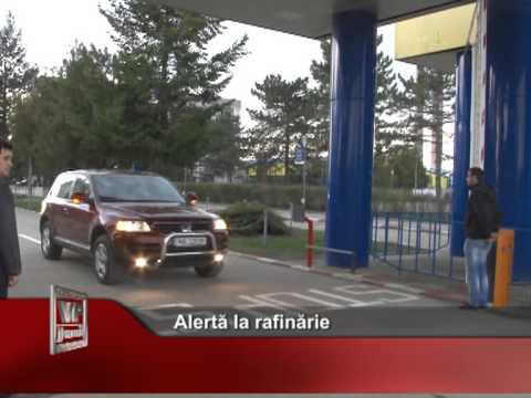 Alertă la rafinărie