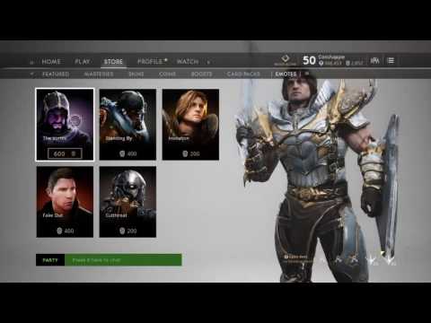 Paragon v32.0 Menus first look Conchappie