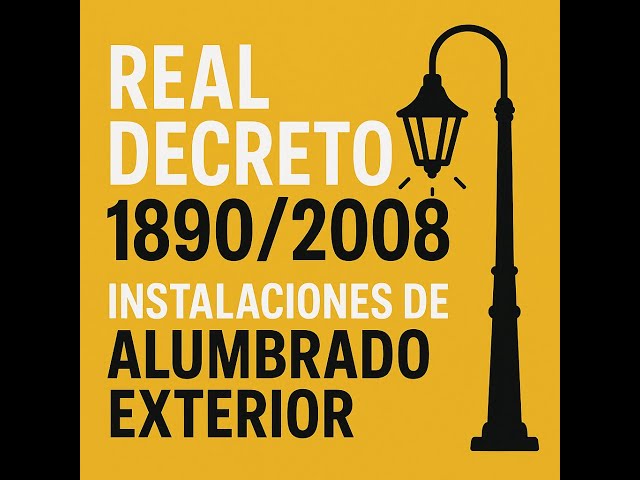 Vídeo relacionado con Eficiencia energética en las instalaciones de iluminación interior y alumbrado exterior. ENAC0108
