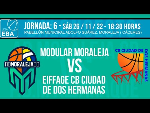 liga EBA - J6: Moraleja Modular vs Eiffage CB Ciudad de Dos Hermanas