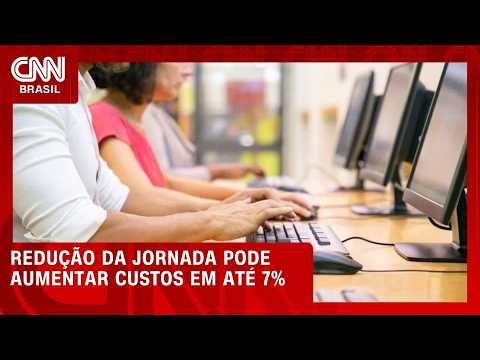 Redução da jornada pode elevar em quase 7% custo de serviços, diz estudo | CNN NOVO DIA