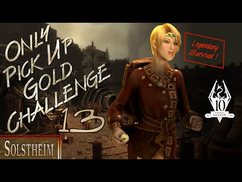 Only Pick Up Gold Challenge (13) - Solstheim - Skyrim AE Legendary Survival Build