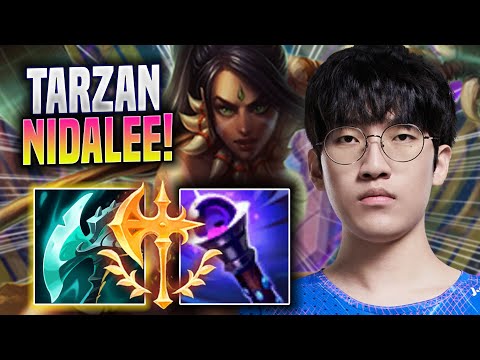 TARZAN IS A MONSTER WITH NIDALEE! - LNG Tarzan Plays Nidalee JUNGLE vs Pantheon! | Season 2022