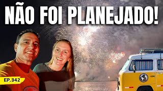 Como foi nossa virada de ano vivendo em uma KombiHome | Piçarras, SC | Ep.342