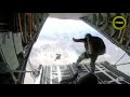 Indian Army Para Troopers Jumping From A Plane In Ladakh