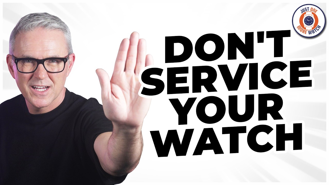 Mechanical wristwatch being considered for servicing versus buying a replacement