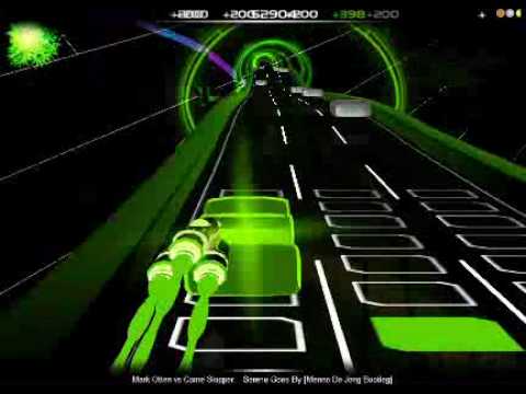 Audiosurf - Mark Otten vs Carrie Skipper - Serene Goes By [Menno De Jong Bootleg]