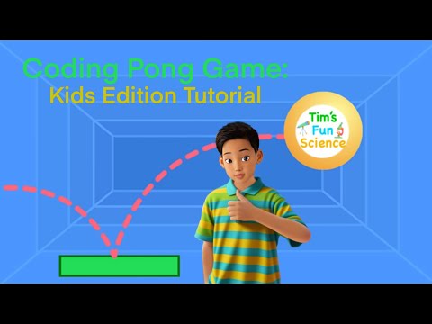 Coding Pong Game: Kids Edition Tutorial