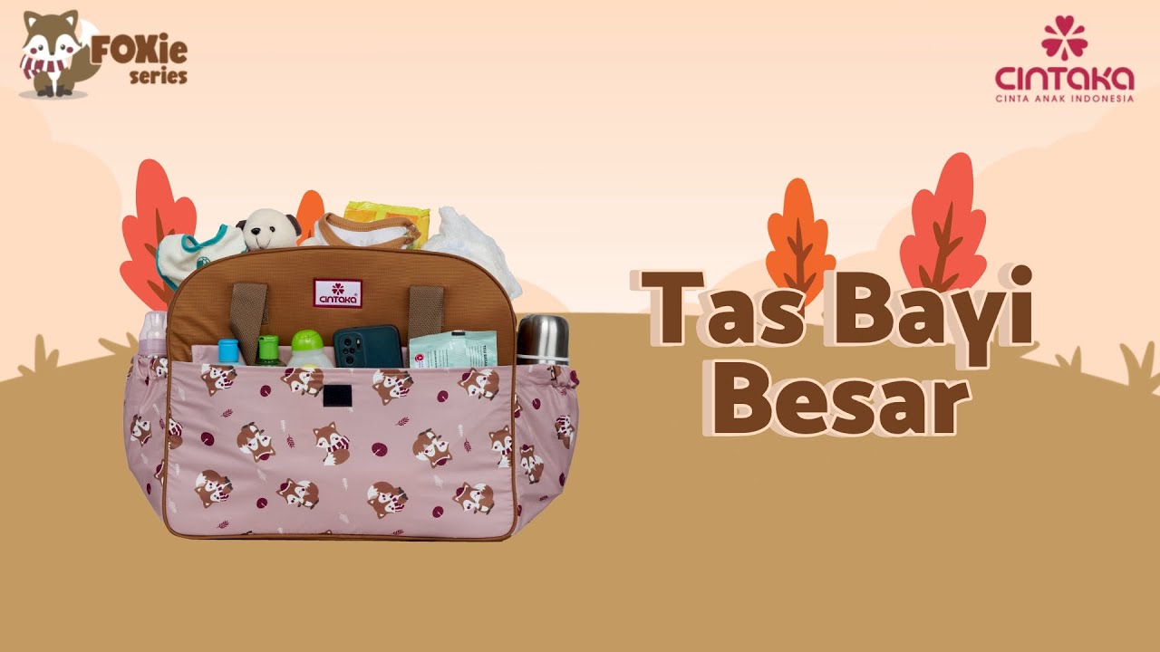 Tas Bayi Besar Foxie Series Cintaka CBT4051