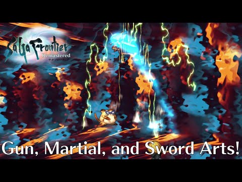 (4k) SaGa Frontier Remastered - All Gun, Martial, and Sword arts