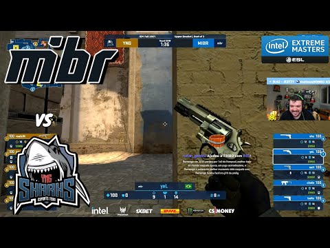 MIBR vs Sharks - IEM Fall 2021 CSGO HIGHLIGHTS | GAULES